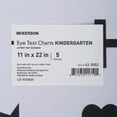 thumbnail image 3 of McKesson 20 Foot Distance Wall Mount Preschool Eye Chart, Picture 5 per Bag, 3 of 7