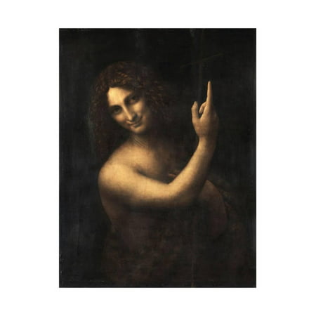 Saint John the Baptist, 1513-1516 Print Wall Art By Leonardo da