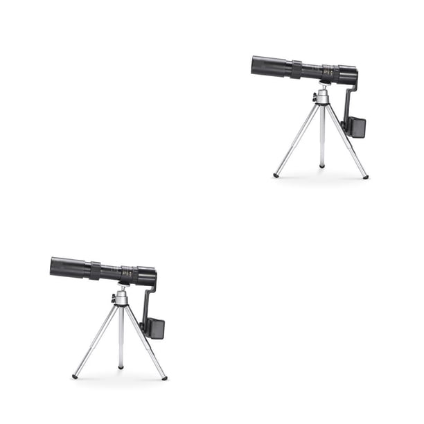 Matsuzay Monocular 10-300X Aumento Vista nocturna Telescopio de un solo tubo para exteriores Monoculares de alcance de alta potencia sin trípode Type1 NO1