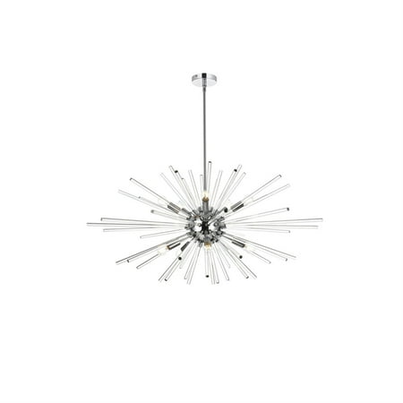 

Sienna 42 inch crystal rod pendant in chrome