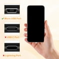 thumbnail image 3 of TABLZONE 10pcs Phone Dust Plugs Dustproof Plug Transparent for Travel Storage, 3 of 7