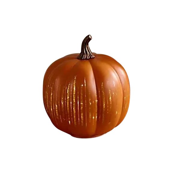 Cherishous Twinkle LED Light Pumpkins, Starry Night Pumpkins, Timer Lighted Sparkling Starry Night Glass Pumpkin, Pumpkin Light Decorations for Bedroom Hallway (Orange)