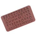 thumbnail image 2 of Silicone Letter Bakeware Mould Reusable Alphabet Bricks Candy Tray Non-stick Chocolate Maker Mold, 2 of 3