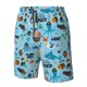 thumbnail image 4 of Balery Animal Pirate Traje de Baño Estilo Hawaiano para Hombre, Shorts de Secado Rápido con Bolsillos-Small, 4 of 6