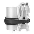 thumbnail image 3 of Silicone data cable storage silicone cable tie multifunctional reusable, 3 of 8