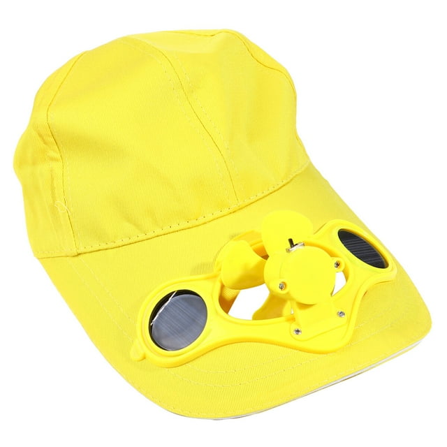 Miangastore 1PC Fan Sun Solar Energy Storage Hat Children with Switch