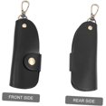thumbnail image 4 of WANNGWE Genuine Leather Key Waist Pouch Car Key Organizer Car Key Storage Key Holder Key Waist Holder Auto Key U25310-12158, 4 of 9
