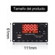 thumbnail image 3 of Modulo Reproductor De Audio Bluetooth Usb Sd Auxiliar 2*50w CONTROL Negro, 3 of 4