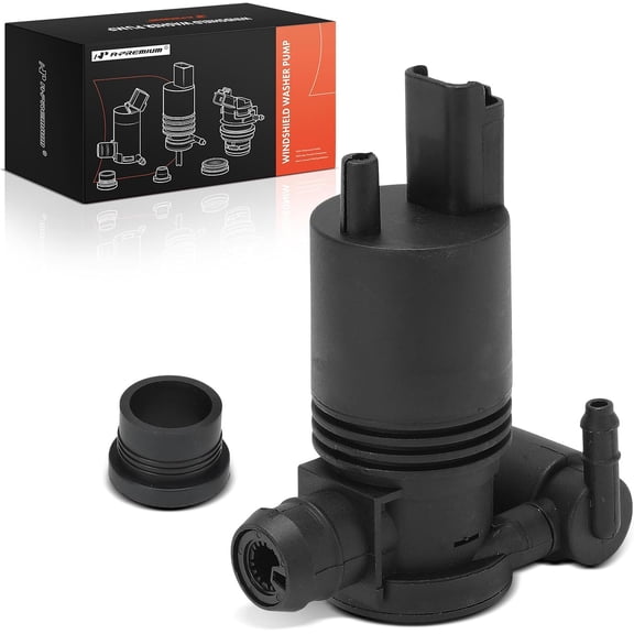 A-Premium Front Windshield Washer Pump Compatible with Nissan Rogue 2014-2020