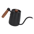 thumbnail image 4 of Goose Neck Coffee Pot, Accuracy Flows Control Ergonomic Handle Pour Over Coffee Kettle Scratch Resistance  For Home Beige,Black, 4 of 8