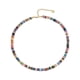 thumbnail image 1 of 2PCS Beaded Choker Necklace for Women, Gemstone Necklace Natural Stone Freshwater Pearl Surfer Necklace 14K Gold Plated Summer, 1 of 5