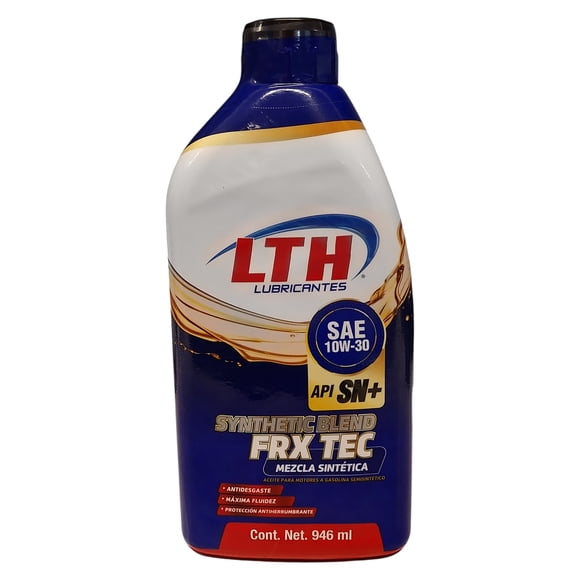 Aceite Multigrado 10W30 API SN 946 ml LTH