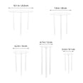 thumbnail image 2 of UPOUART White PP Cake Dowels for Tiered Cakes Support Rods Easy to Install and Trim to Desired Length 5 Sets, 2 of 8