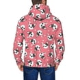 thumbnail image 5 of Zip Up Hoodies for Men - French Bulldog Cute Pink Long Sleeve Comfrt Men'S Fashion Hoodies & Sweatshirts, Jackets for Men Hoodies Pullover Clothing Clothes with Pouch, 5 of 5