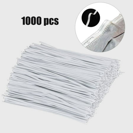 1000pcs 3MM Mask Nose Bridge Strip Mouth Mask Accessories DIY Making Mask Fix Protection