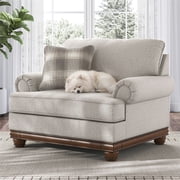 Signature Design by Ashley Stoughton Beige Oversized Chair