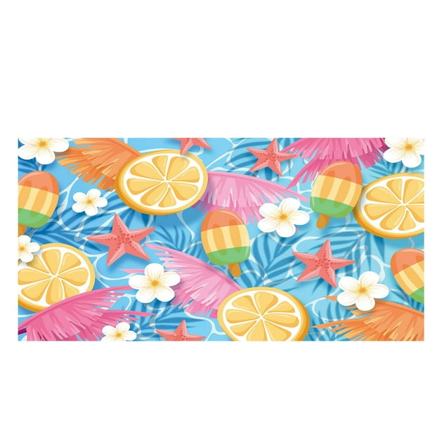 Manta de Playa a Prueba de Arena Toalla de Playa de Fibra Ultrafina, Toalla de Baño de Color Ultra Claro, Manta de Playa Anti Arena, Toalla Multipropósito de la Piscina de Viajes 30x60 Pulgadas Toalla
