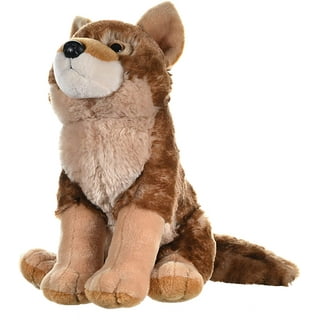 Little Clever the Stuffed Coyote Mini Flopsie by Aurora
