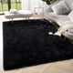 thumbnail image 1 of Alfombra Amearea Premium Soft de 120 x 160 cm para sala de estar, color negro, 1 of 8