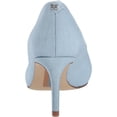 thumbnail image 3 of Sam Edelman Vienna Robin Egg Blue Stiletto Heel Pointed Toe Slip On Fashion Pump (Robin Egg Blue, 11.5), 3 of 6