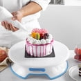 thumbnail image 2 of YLSHRF Table de Gâteau Décorative Confortable Support de Gâteau Résistant à l'Usure de Conception Ergonomique Durable, Interrupteur de Commande Rotatif pour la Cuisine à la Maison, 2 of 8