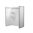 thumbnail image 4 of Elegant Kitchen & Bath SW1016032GW 60 in. Sterling Alcove Shower Wall Surround, Glossy White - 72 in., 4 of 8