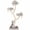Gray, variant on SUGIFT 70 Inch Tall Cat Tree 4 Level Cat Tower with 3 Plush Perches Dangling Balls Sisal Scratching Posts Cat Activity Tree for Large Cats, Gray