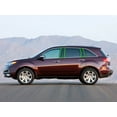 thumbnail image 2 of Rvinyl Pillar Post Window Trim Compatible with Acura MDX 2007-2013 - Aluminum (Brushed Black), 2 of 9