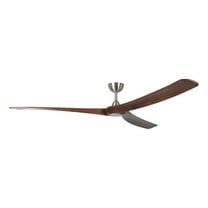 Eglo 235370-8432A Williwaw 84" 3 Blade Indoor Ceiling Fan - Nickel