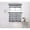 White/Black, variant on Bed Bath & Beyond Buffalo Check Plaid Kitchen Curtains, Red/Black, 54” x 15” (3 Panels)