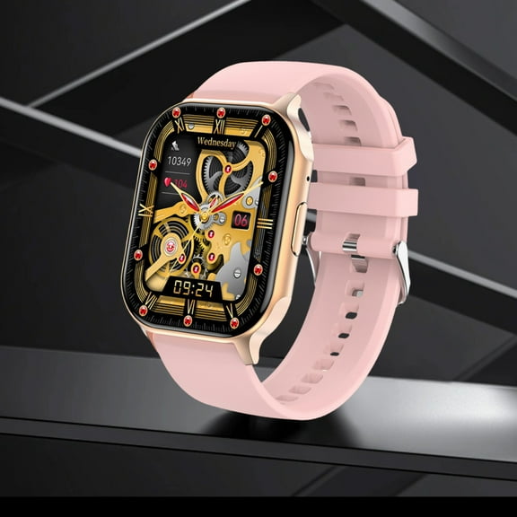 AZXY Smart Watch,Smartwatch,Fitness Smart Watches,Smart Watches for Men,Waterproof Cheap Sports Touchscreen Bluetooth Smart Watch for Women Android Clearance,Pink