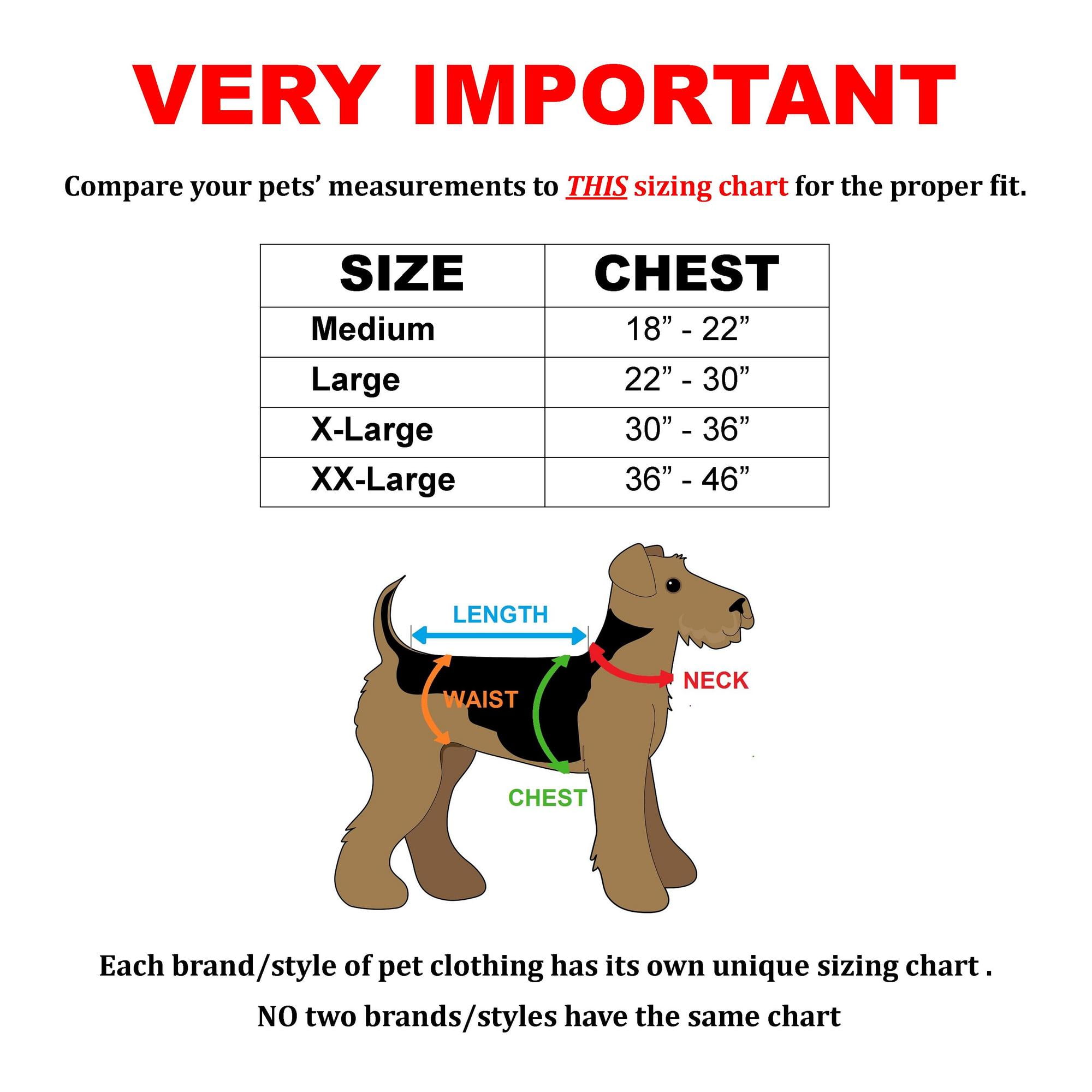 Durable Heavy Duty Padded No-Pull Dog Harness Handle Reflective Red Sz XX-Large (chest 36" - 46")