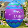 thumbnail image 4 of KITBONIS 6ft Inflatable Easter Egg Decoration Garden Yard Blow Up Decoration Outdoor Easter Egg Inflatable Decorations, 4 of 7