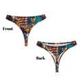 thumbnail image 3 of Fotbe Whimsical Animal Spiral Tanga Sin Costuras para Mujer con Estampado – Panties Invisibles, Transpirables y Cómodos para Uso Diario-Medium, 3 of 6