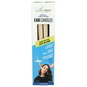 Wally's Natural Unscented Soy Wax Ear Candles, 12 Pack