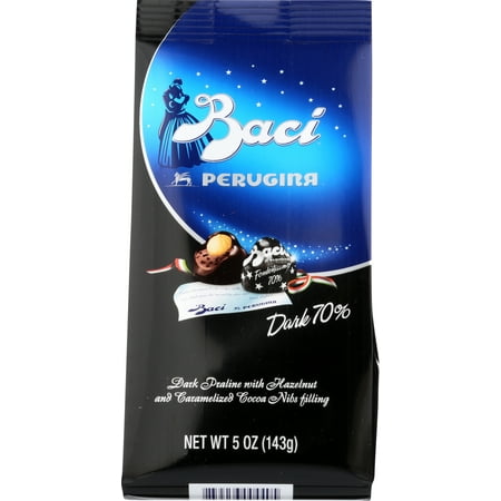Baci Perugina Dark Chocolate 70% Bag 10-pc. 5 oz.