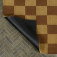 thumbnail image 7 of JONATHAN Y CocoHarbor Greet 5 x 8 Mat, Peater Classic Casual Commerical Natural Coir - Natural/Red Checker, NRF110A-5, 7 of 7