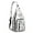 Black-51, variant on Snow Penguin Pattern Sling Backpack - Cartoon Emperor Penguin Crossbody Bag, Small Shoulder Pack for Travel (Cute Winter Design, Lightweight & Durable)