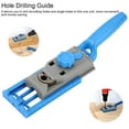 Mini Pocket Hole Jig Drill Guide Wood Doweling Joint Woodworking
