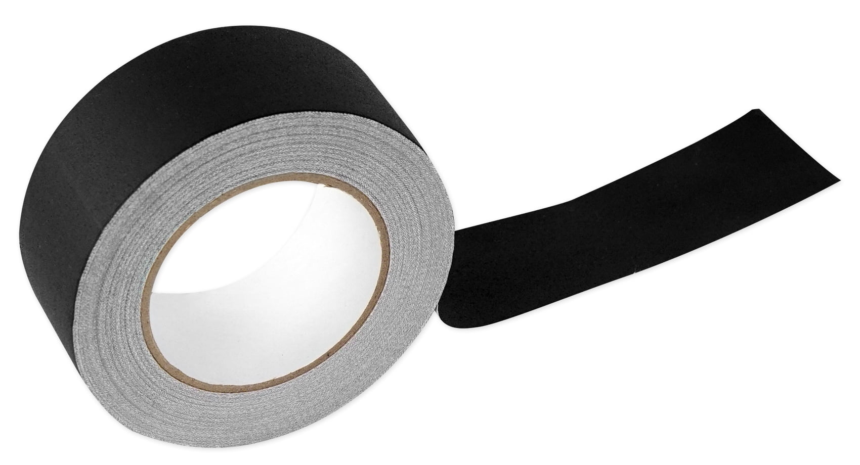 (3) Rolls Rockville Pro Audio/Stage Wire ROCK GAFF Black Gaffers Tape 2"x100 Ft