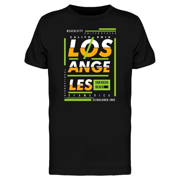 Urban United States Cities Tee Men's -Image by Shutterstock
