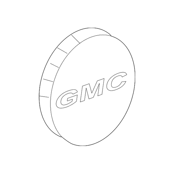 Genuine OE GM Wheel Cap 9597347