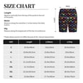 thumbnail image 3 of Pofeuu Rainbow Butterfly Print Men's Soft Woven Elastic Waistband Sleep Pajama Short-Large, 3 of 6