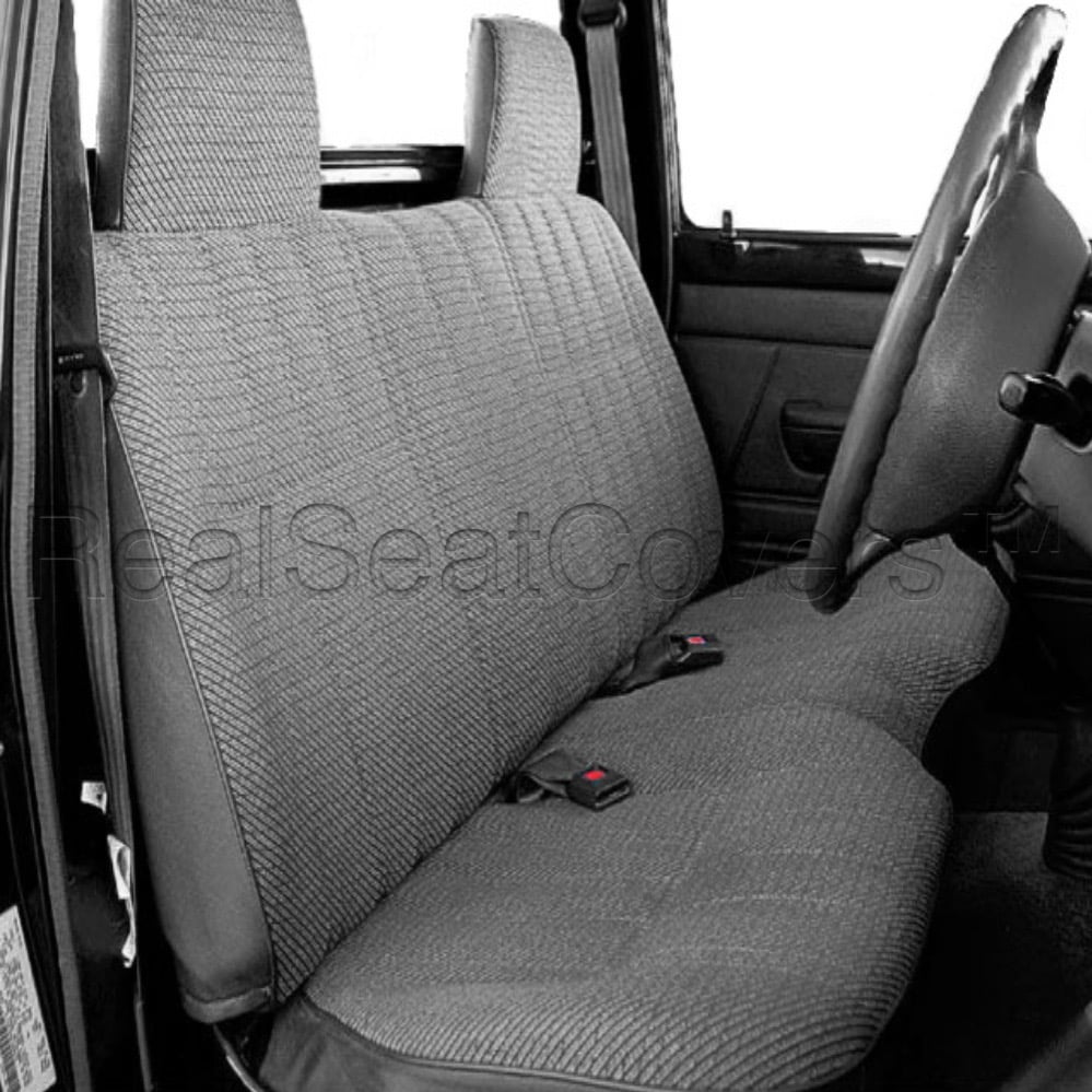 TOYOTA TUNDRA 2014-2016 BLACK LEATHER-LIKE CUSTOM FIT FRONT SEAT COVER
