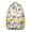 Yellow-63, variant on Geometric Dog Pattern Ergonomic Backpack - Adjustable Straps & Organized Pockets