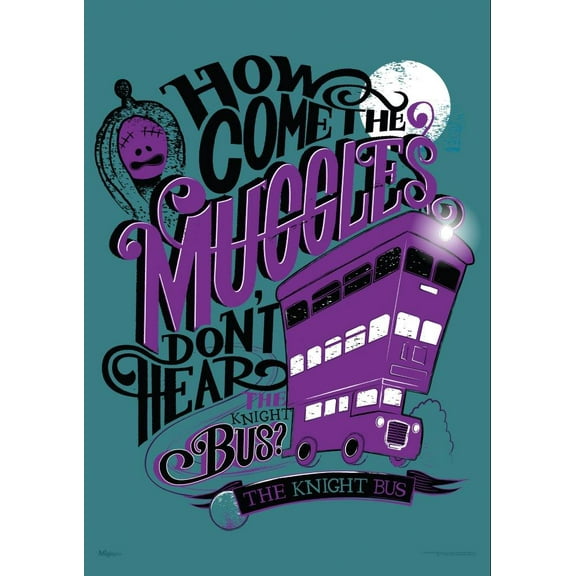 Harry Potter (The Knight Bus) MightyPrint™ Wall Art