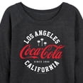 thumbnail image 3 of Coca-Cola - Since 1886 - Los Angeles California - Women's Lightweight French Terry Long Sleeve Shirt, 3 of 5