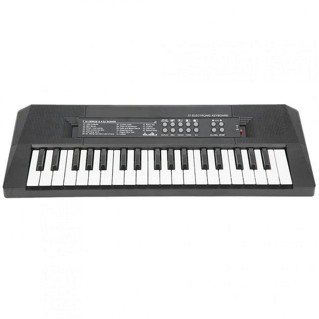 Hilitand Piano Keyboard Toy 37 Key Piano Children's Musical Instrument Toy 8 Tones, 6 Songs, 5 Rhythms, 5 Percussion Music