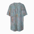 thumbnail image 5 of TOWMUS Womens T Shirts V Neck Short Sleeve Casual Tops Loose Fit Basic Tees With Curved Hem, 5 of 6
