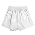 thumbnail image 6 of RMGVDSD Skirts For Women Mini Skirt Women's Leather Skorts High Waisted Leather Shorts Elastic Waist Ruched Wrap Skorts Skirts Maxi Skirt for Summer Beach, 6 of 6
